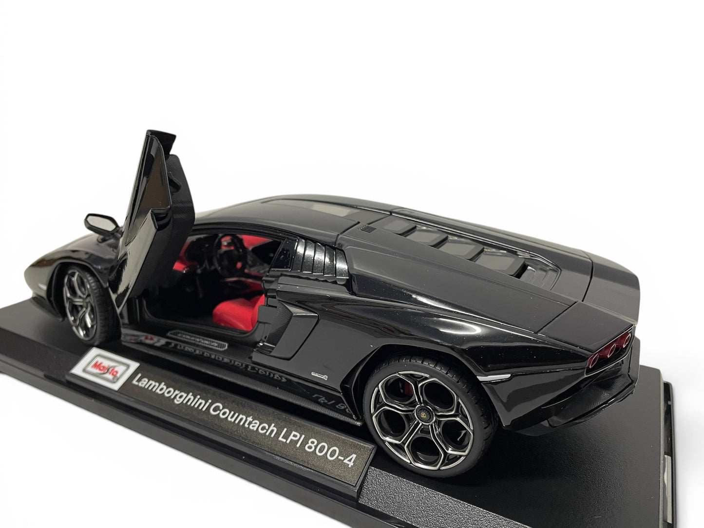 Maisto 1:18 Lamborghini Countach LPI 800-4 Black SE edition Diecast Model Car