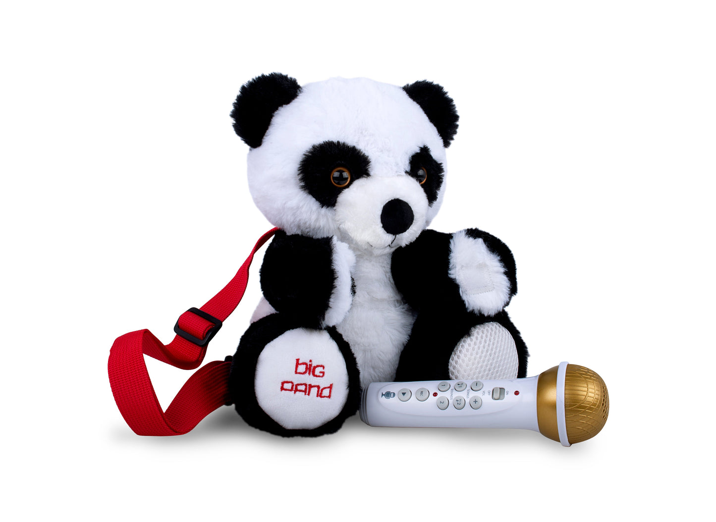 Singing Machine Big Panda Sing-along Karaoke Doll Plushy