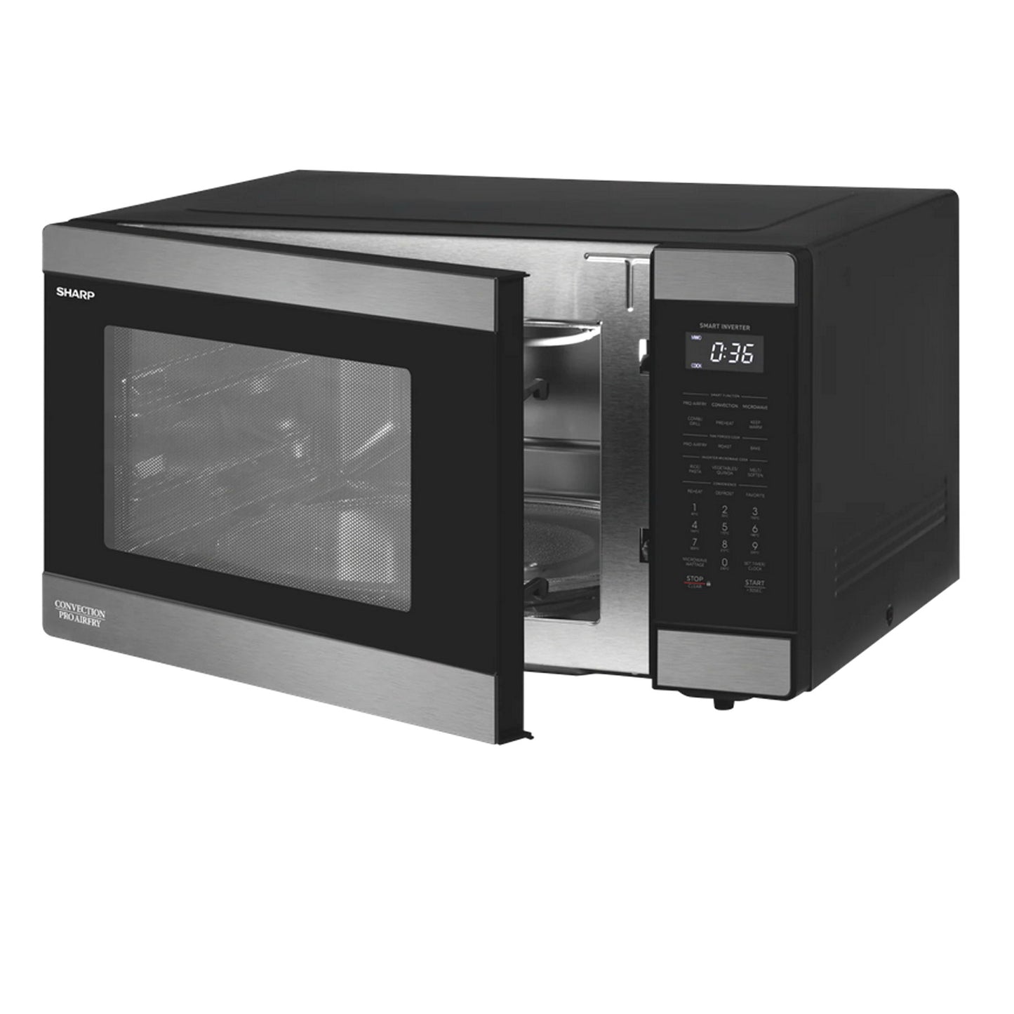 Sharp 36L PRO AIRFRY CONVECTION GRILL MICROWAVE OVEN INVERTER 1000W