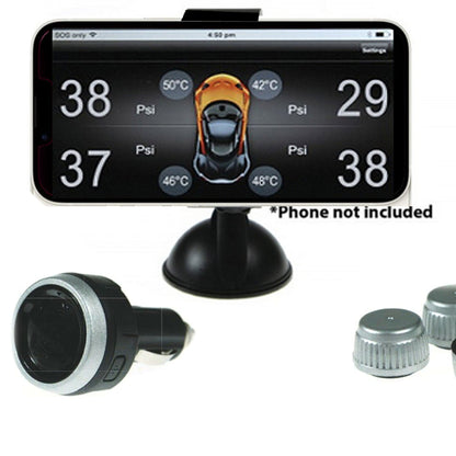 Gator Australia DIY BT Wireless Car Tyre Pressure Monitor App Control TPM iOS Monitoring System