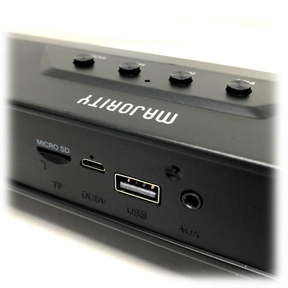 Majority Atlas Portable TV PC Soundbar Award Winnning USB 5V Bluetooth Caravan