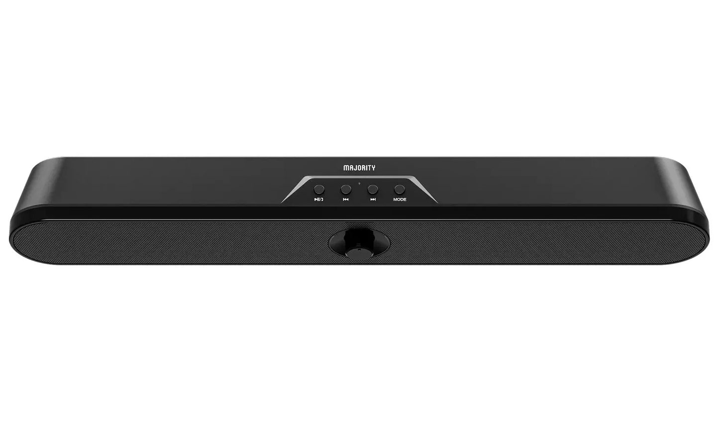 Majority Atlas Portable TV PC Soundbar Award Winnning USB 5V Bluetooth Caravan