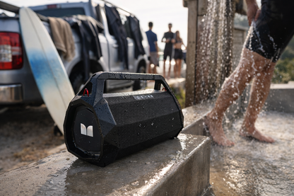 Special Offer - Monster Big Sound Street Boombox Portable Bluetooth Speaker Waterproof USB Rechargeable
