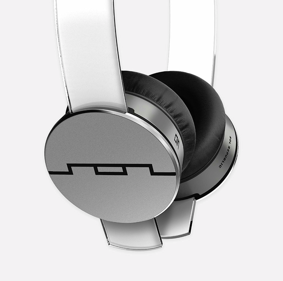 SOL Republic Tracks HD White High Def V10 Headphones On Ear Wired