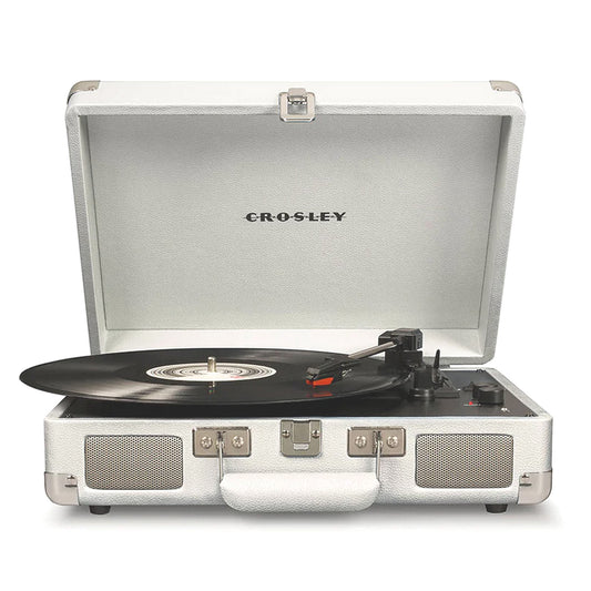 Crosley Cruiser Plus Bluetooth Turntable 3 Speed White Sand