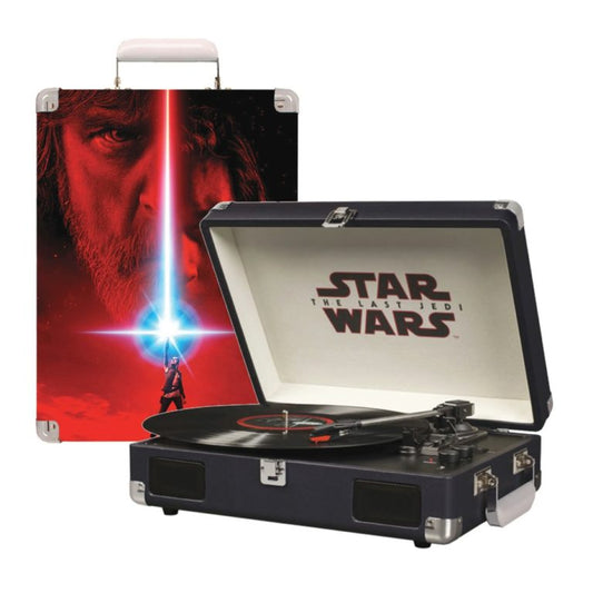 Limited Edition Star Wars Last Jedi Crosley Cruiser Turntable Record Player 3 Speed Bluetooth