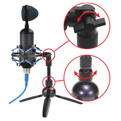Stadium Pro Vegas USB Cardioid Microphone DJ Podcast Gaming Live Voiceover