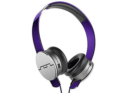 SOL Republic Tracks HD High Def V10 Headphones On Ear Wired Purple