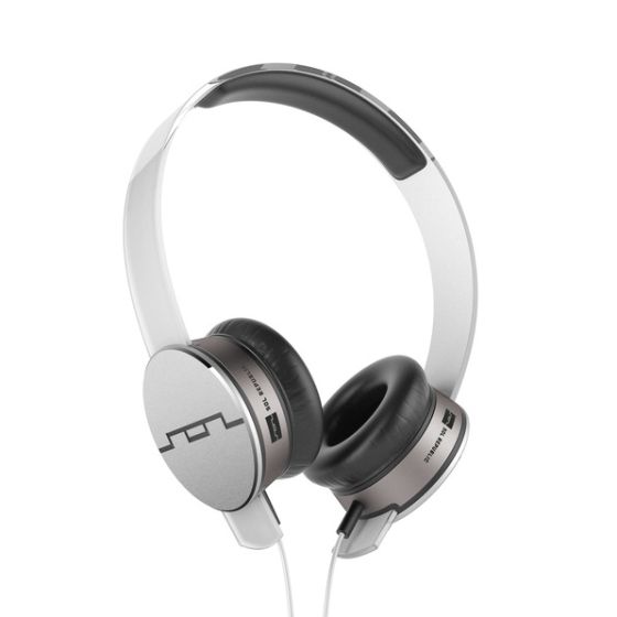 SOL Republic Tracks HD White High Def V10 Headphones On Ear Wired