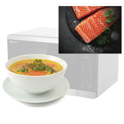 Sharp 34L Smart Inverter Microwave Oven with Inverter & Sensor Stainless Steel R395EST