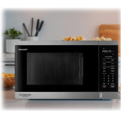 Sharp 34L Smart Inverter Microwave Oven with Inverter & Sensor Stainless Steel R395EST