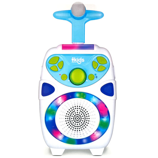 Special Offer - Singing Machine My First Fiesta Kids Bluetooth Karaoke with Mic Light Show