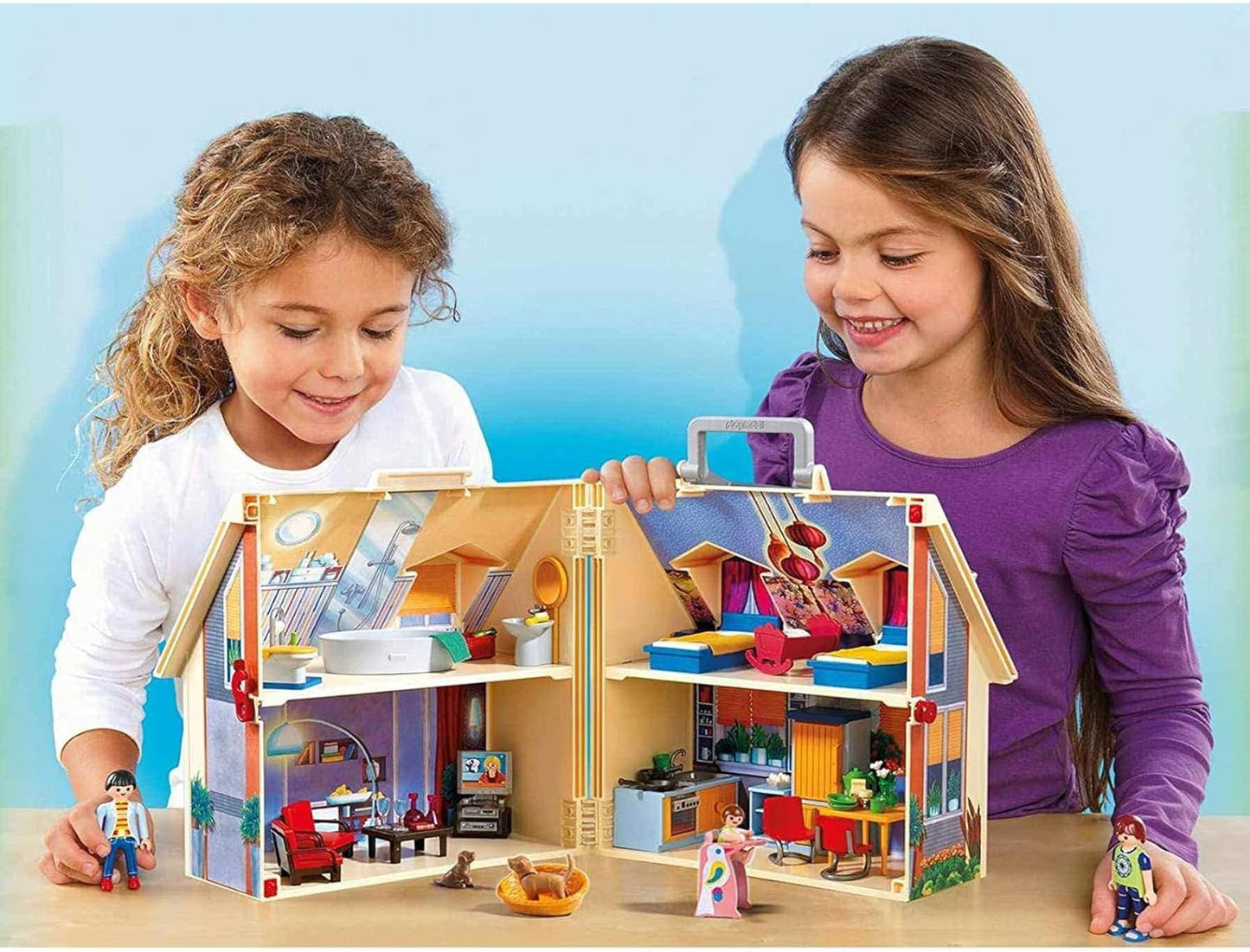 Playmobil Take Along Dollhouse with Figures and Furniture 5167 Doll house