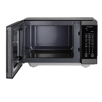 Sharp 26L Flatbed Microwave Oven 900W Mid Size Black Stainless Steel SM267FHBS