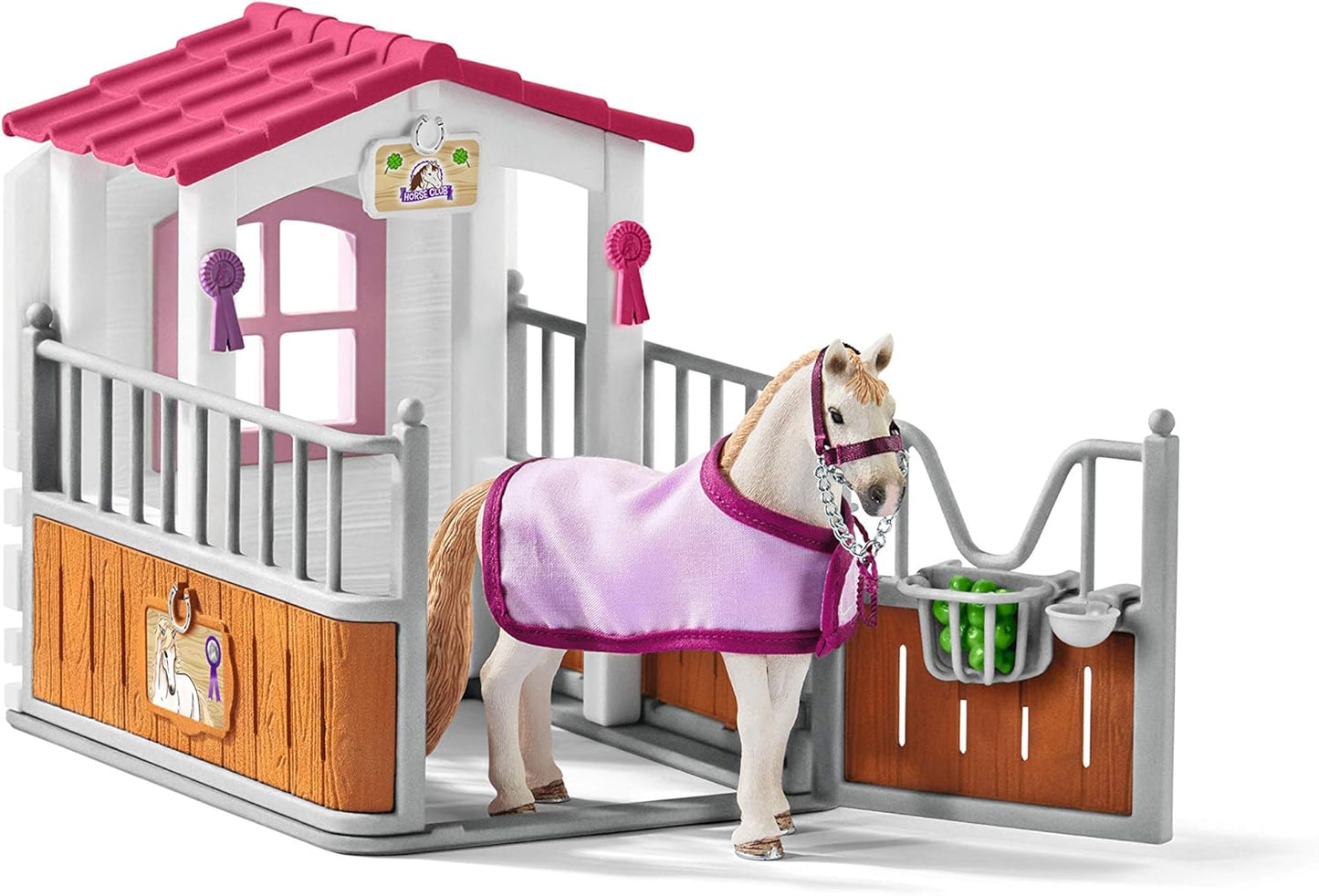 Schleich Horse Club Horse Stall with Luistano Mare Playset 42368 5+