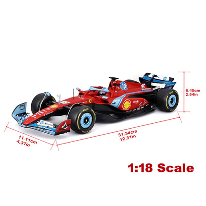 Burago 1:18 Ferrari SF-24 Charles Leclerc #16 3rd Miami GP F1 Formula 1