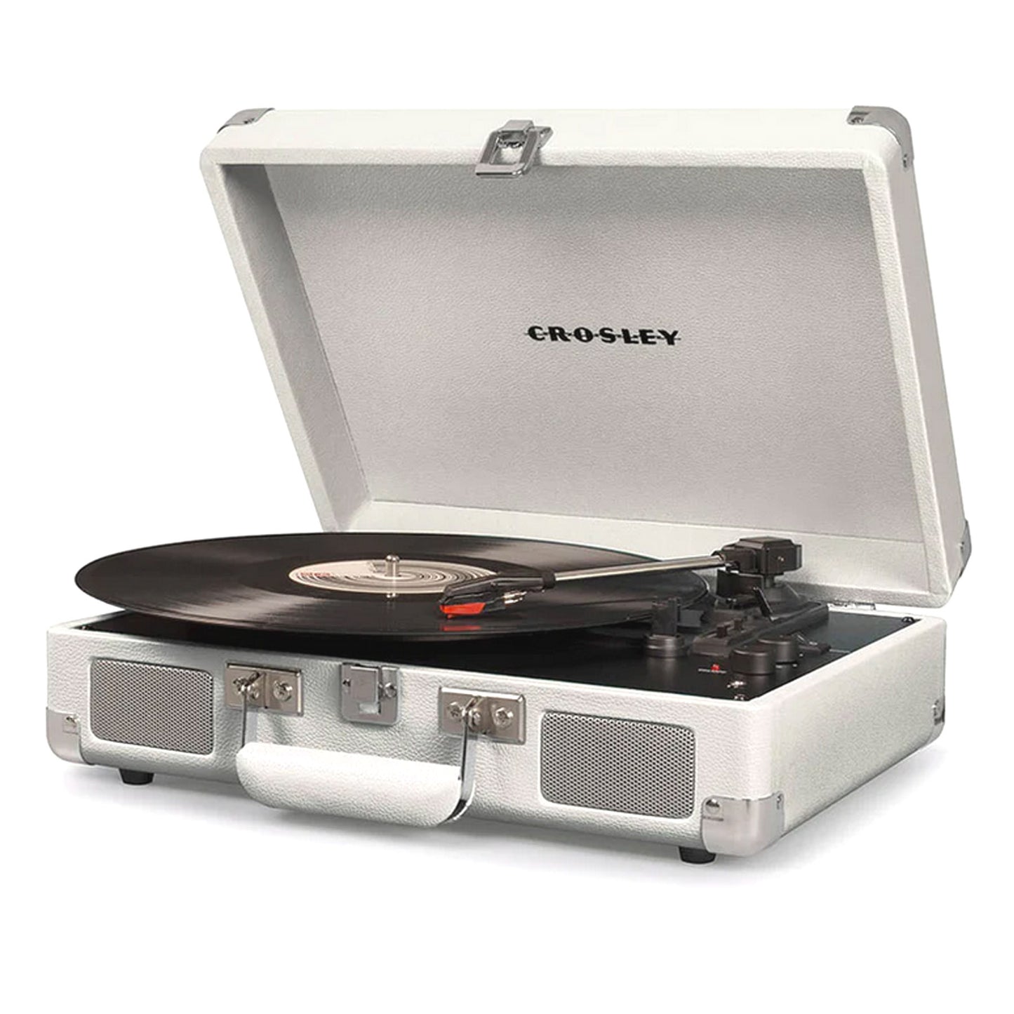 Crosley Cruiser Plus Bluetooth Turntable 3 Speed White Sand