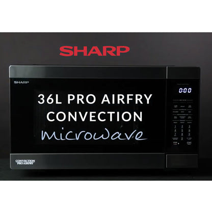 Sharp 36L PRO AIRFRY CONVECTION GRILL MICROWAVE OVEN INVERTER 1000W