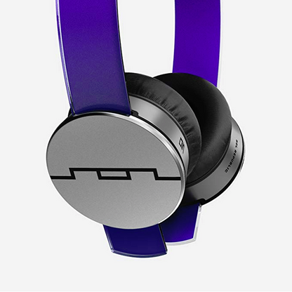 SOL Republic Tracks HD High Def V10 Headphones On Ear Wired Purple