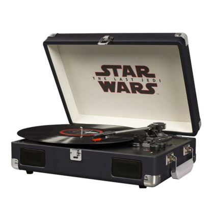 Limited Edition Star Wars Last Jedi Crosley Cruiser Turntable Record Player 3 Speed Bluetooth