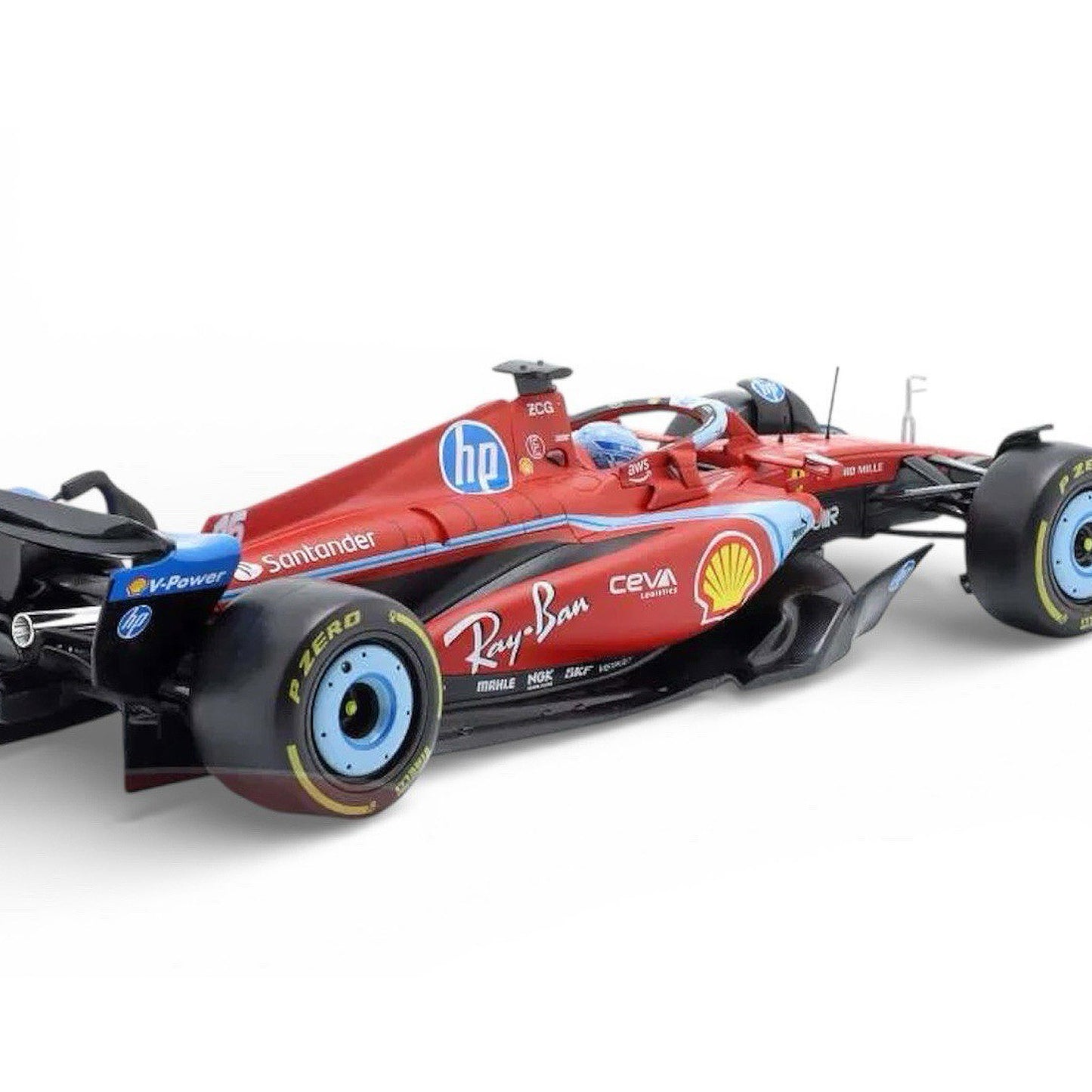 Burago 1:18 Ferrari SF-24 Charles Leclerc #16 3rd Miami GP F1 Formula 1