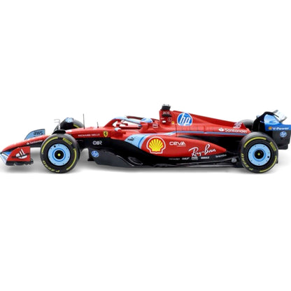 Burago 1:18 Ferrari SF-24 Charles Leclerc #16 3rd Miami GP F1 Formula 1