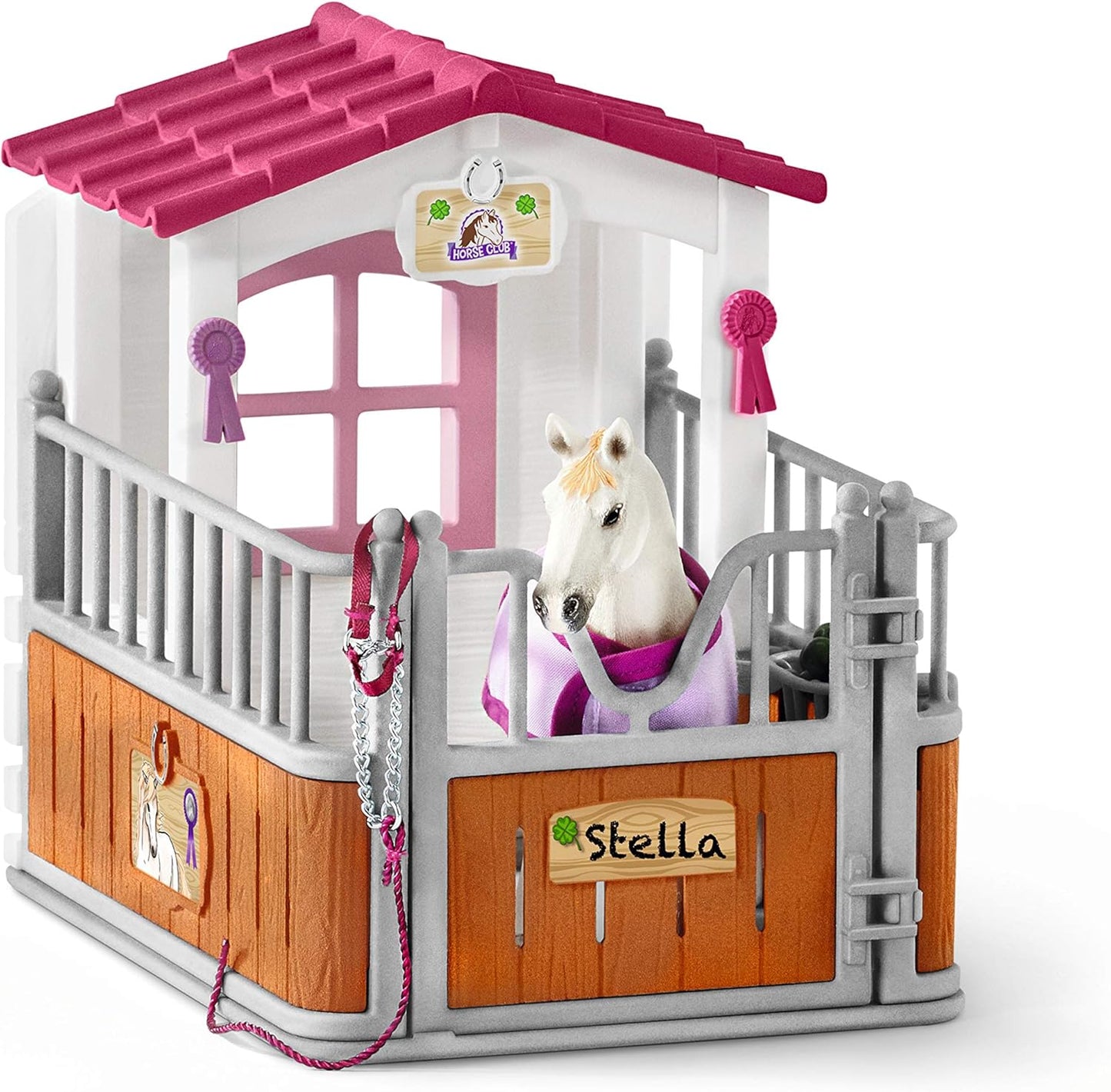 Schleich Horse Club Horse Stall with Luistano Mare Playset 42368 5+