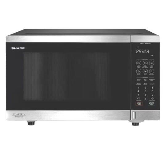 Sharp 32L 1200w Flatbed Microwave Oven Stainless Steel SM327FHS