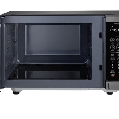 Sharp 32L 1200w Flatbed Microwave Oven Black Stainless Steel SM327FHBS