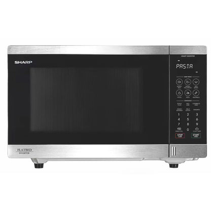 Sharp 32L 1200w Flatbed Microwave Oven Stainless Steel SM327FHS