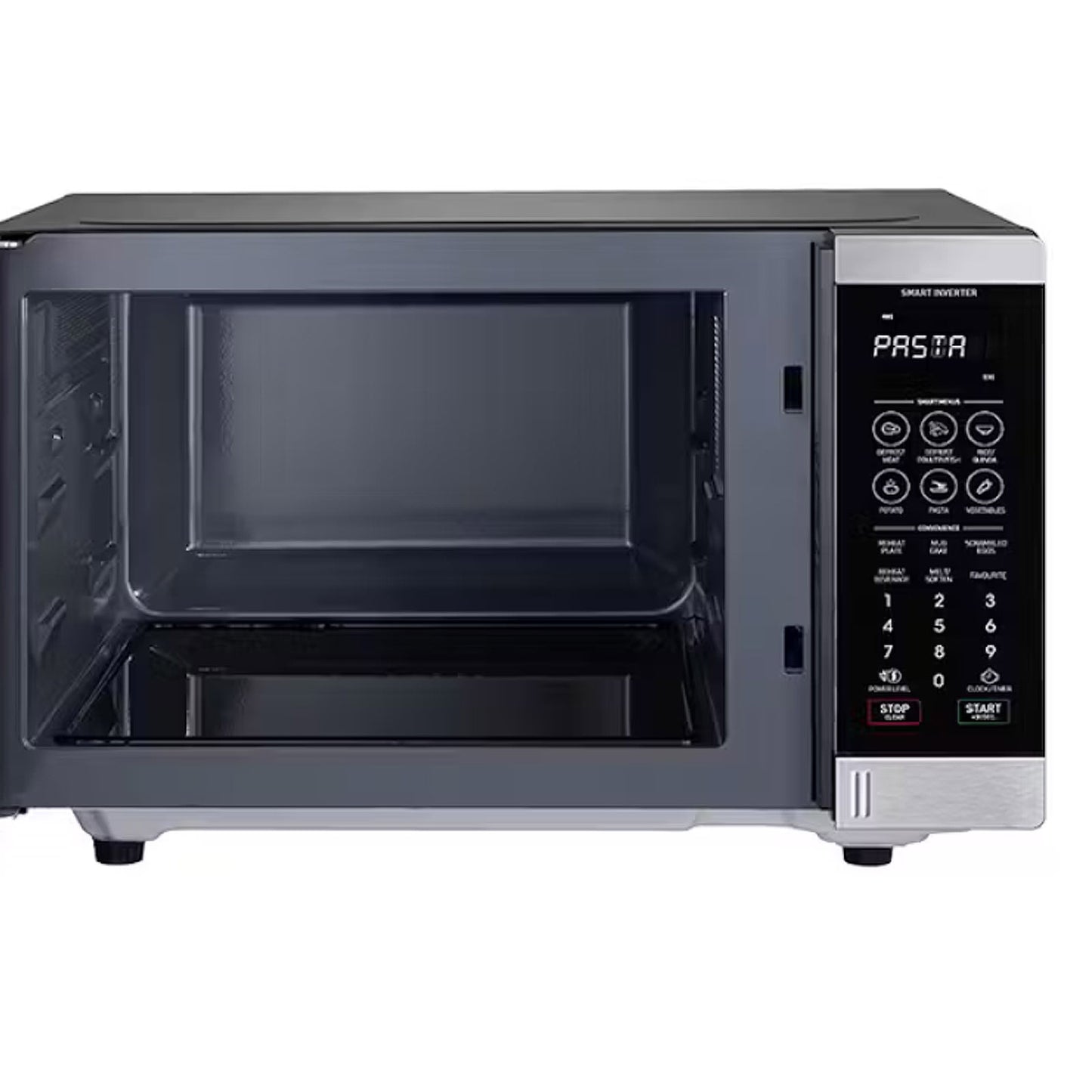 Sharp 32L 1200w Flatbed Microwave Oven Stainless Steel SM327FHS