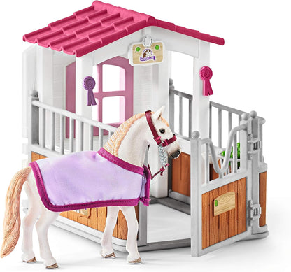 Schleich Horse Club Horse Stall with Luistano Mare Playset 42368 5+
