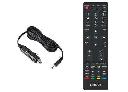 Linsar 32 inch HD Digital TV DVD Player Combo 12v / 240v Caravan L32C12V