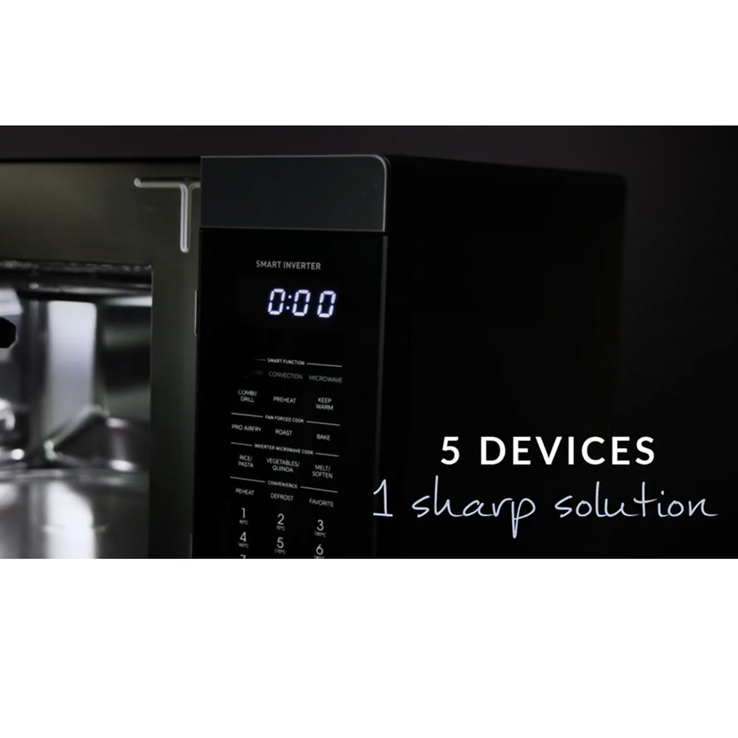 Sharp 36L PRO AIRFRY CONVECTION GRILL MICROWAVE OVEN INVERTER 1000W