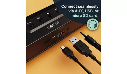 Majority Atlas Portable TV PC Soundbar Award Winnning USB 5V Bluetooth Caravan