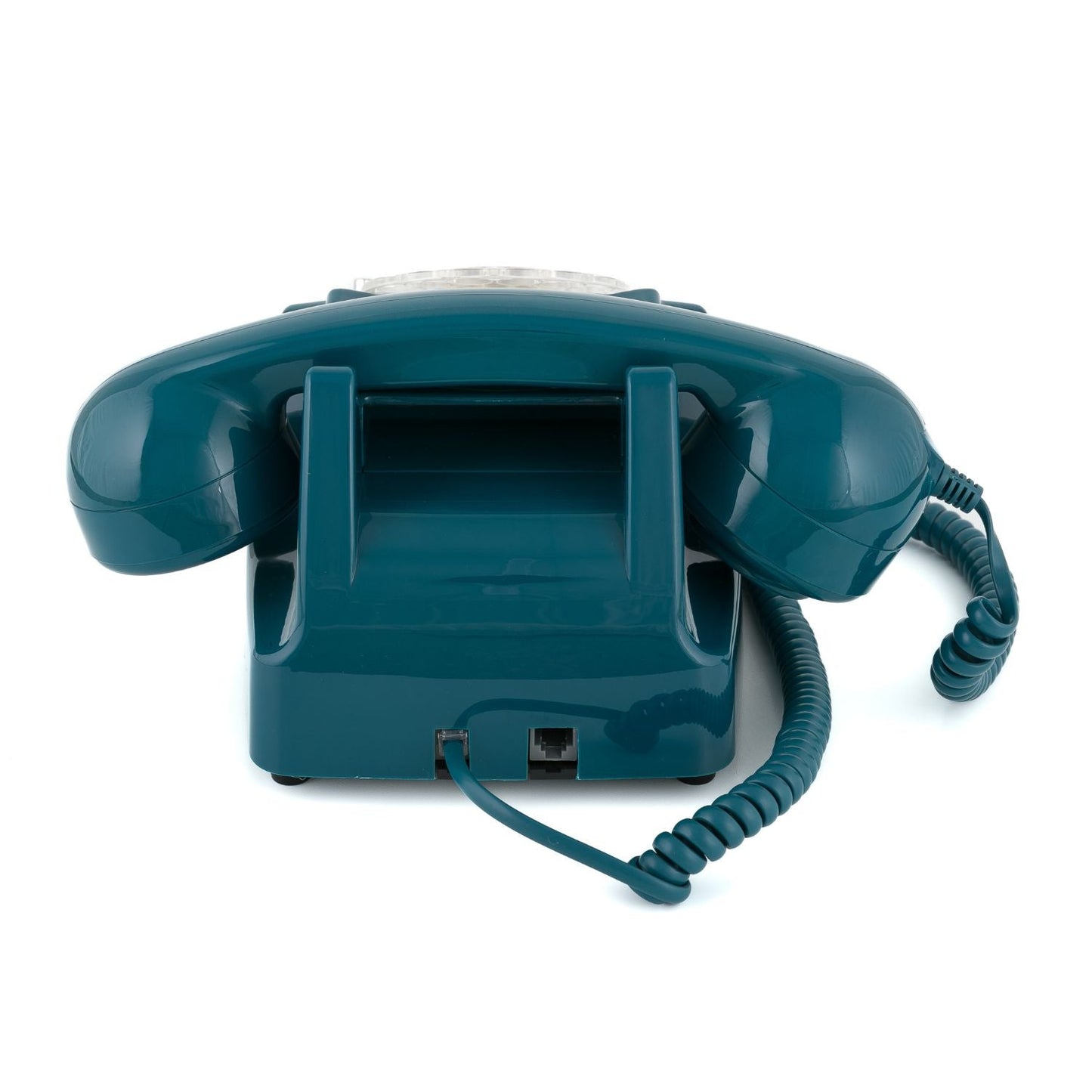 GPO Retro 746 Rotary Landline Corded Desk Phone Telephone - Azure Blue