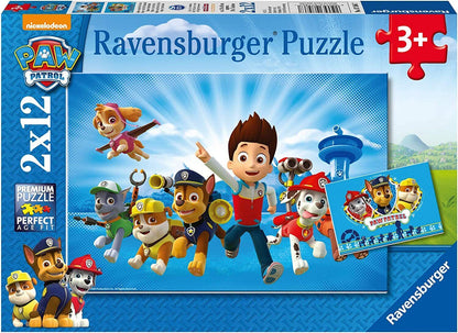 Ravensburger 2x 12pc Children Puzzle Set Paw Patrol and Ryder 3+ 07586