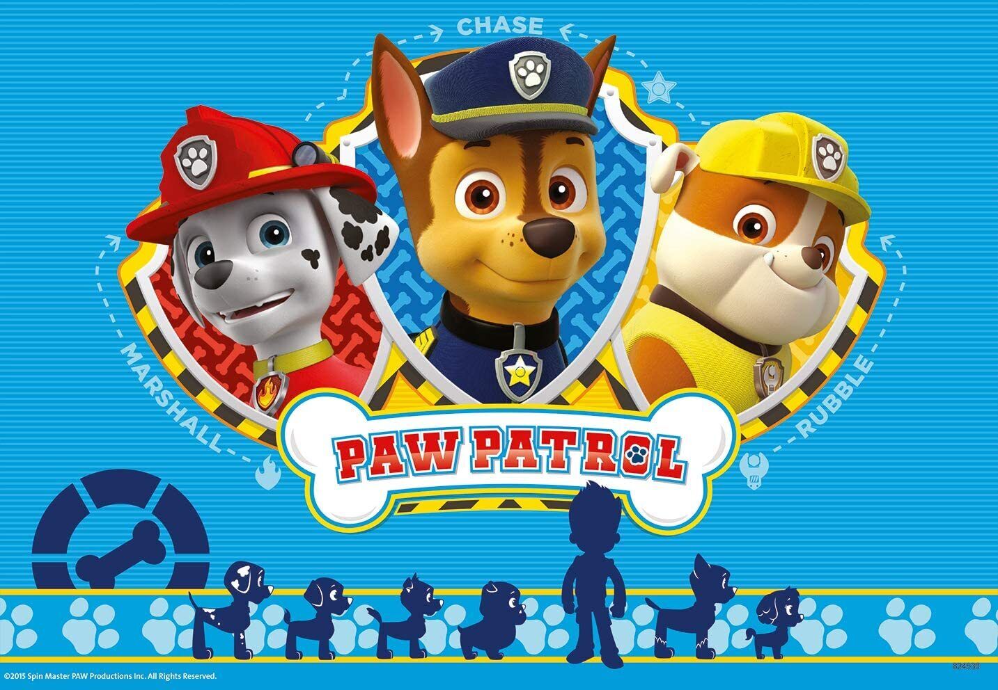 Ravensburger 2x 12pc Children Puzzle Set Paw Patrol and Ryder 3+ 07586