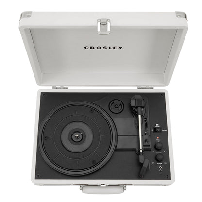 Crosley Cruiser Plus Bluetooth Turntable 3 Speed White Sand