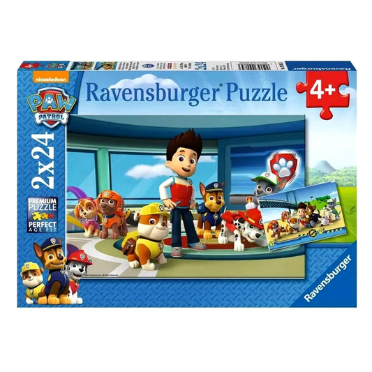 Ravensburger 2x 24pc Kids Puzzle Set Paw Patrol Helpful Good Noses 4+ 09085