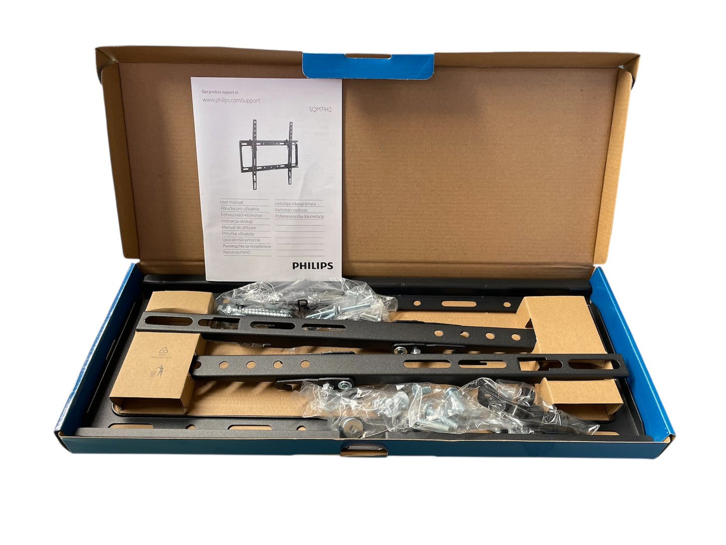Philips 30 - 75 inch Universal Tilt TV Wall Mount VESA 45kg LED LCD OLED Lockable