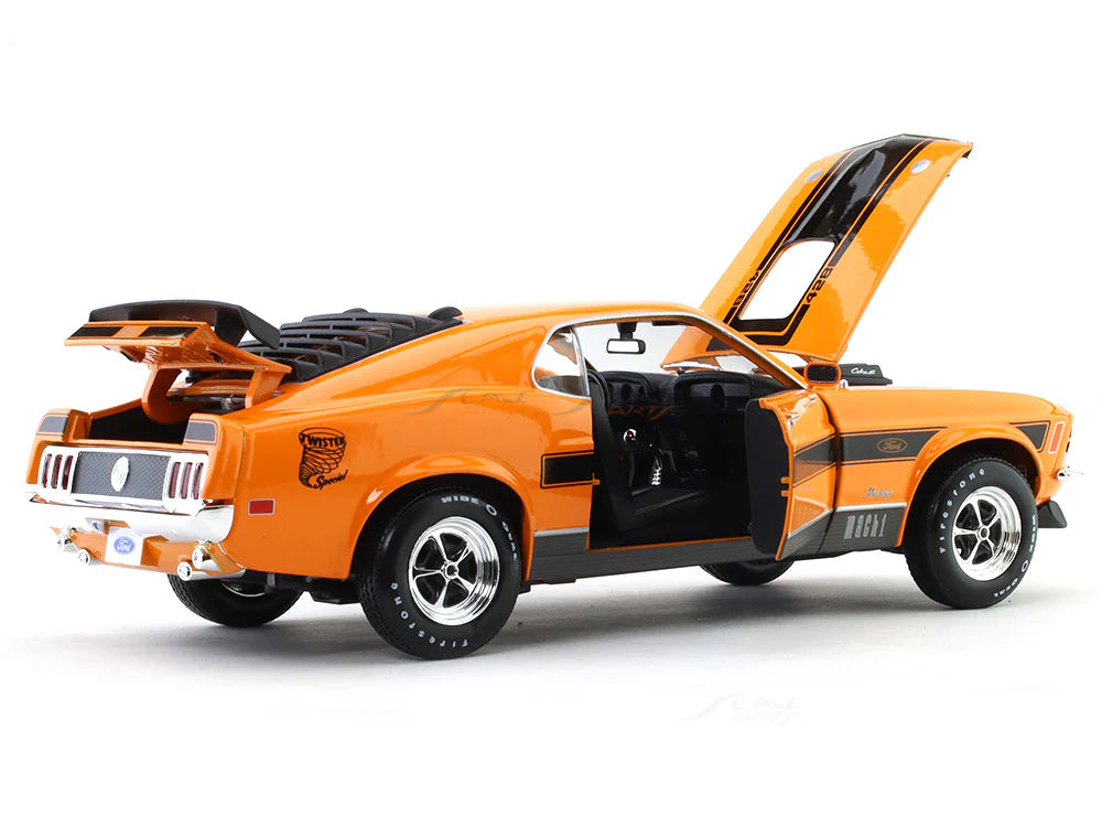 Maisto 1:18 Ford Mustang Mach 1 1970 Orange SE edition