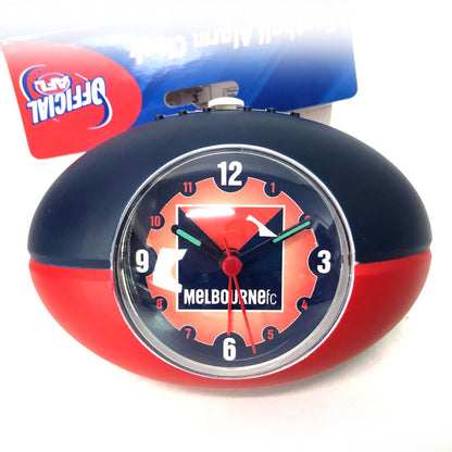 Official AFL Footy Novelty Football Alarm Clock Melbourne Demons