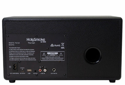HolySmoke The Carl Retro Wireless Bluetooth Speaker 80w - Classic Black