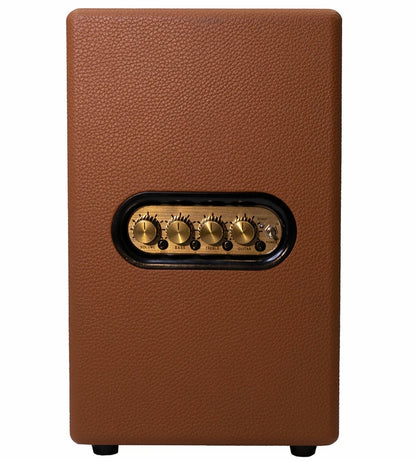 HolySmoke The Gordon Retro Bluetooth Lounge Speaker 100w - Gold Brown
