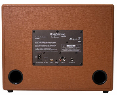 HolySmoke The Gordon Retro Bluetooth Lounge Speaker 100w - Gold Brown
