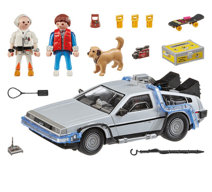 Playmobil 70317 DeLorean Back to the Future Car w Figures Light & Sound