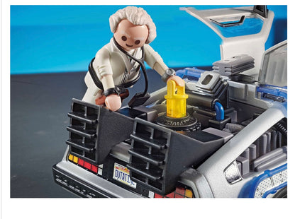 Playmobil 70317 DeLorean Back to the Future Car w Figures Light & Sound