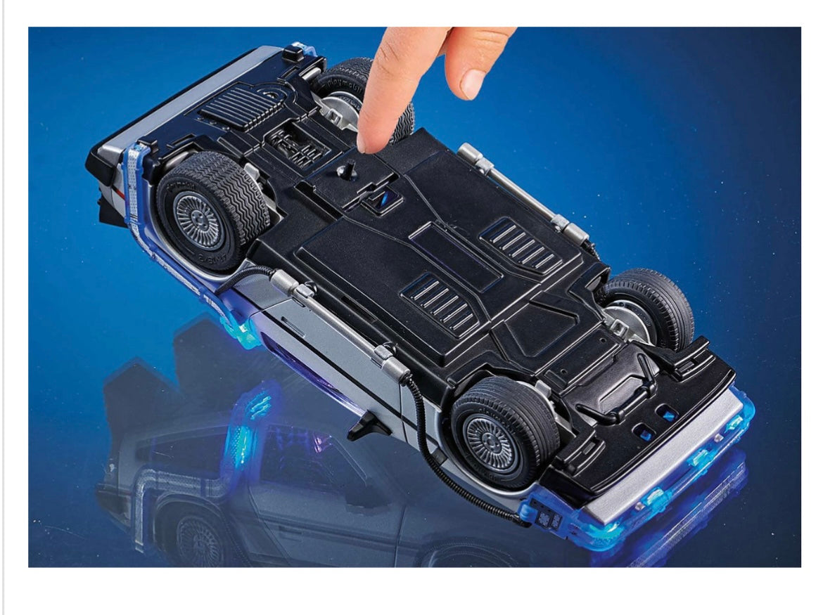 Playmobil 70317 DeLorean Back to the Future Car w Figures Light & Sound