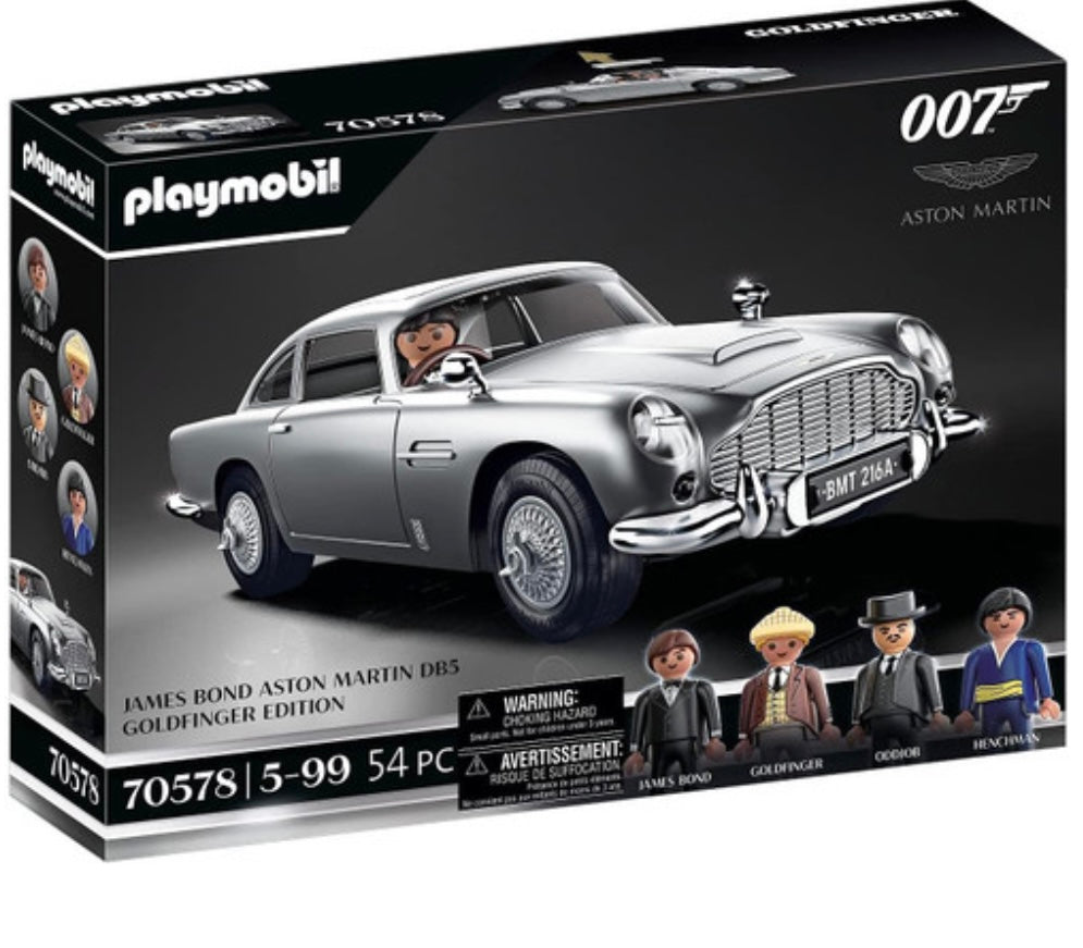 Playmobil 70578 James Bond Aston Martin DB5 Goldfinger w Ejector Seat